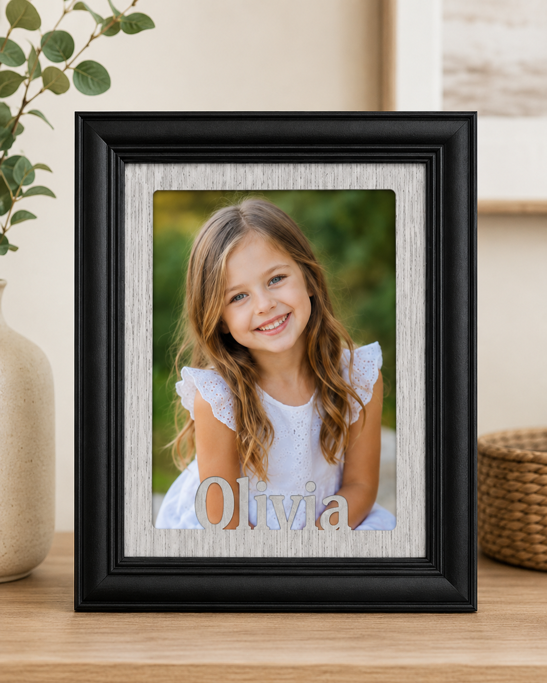 Personalized Picture Frame | Custom Name Display | Many sizes & colors!