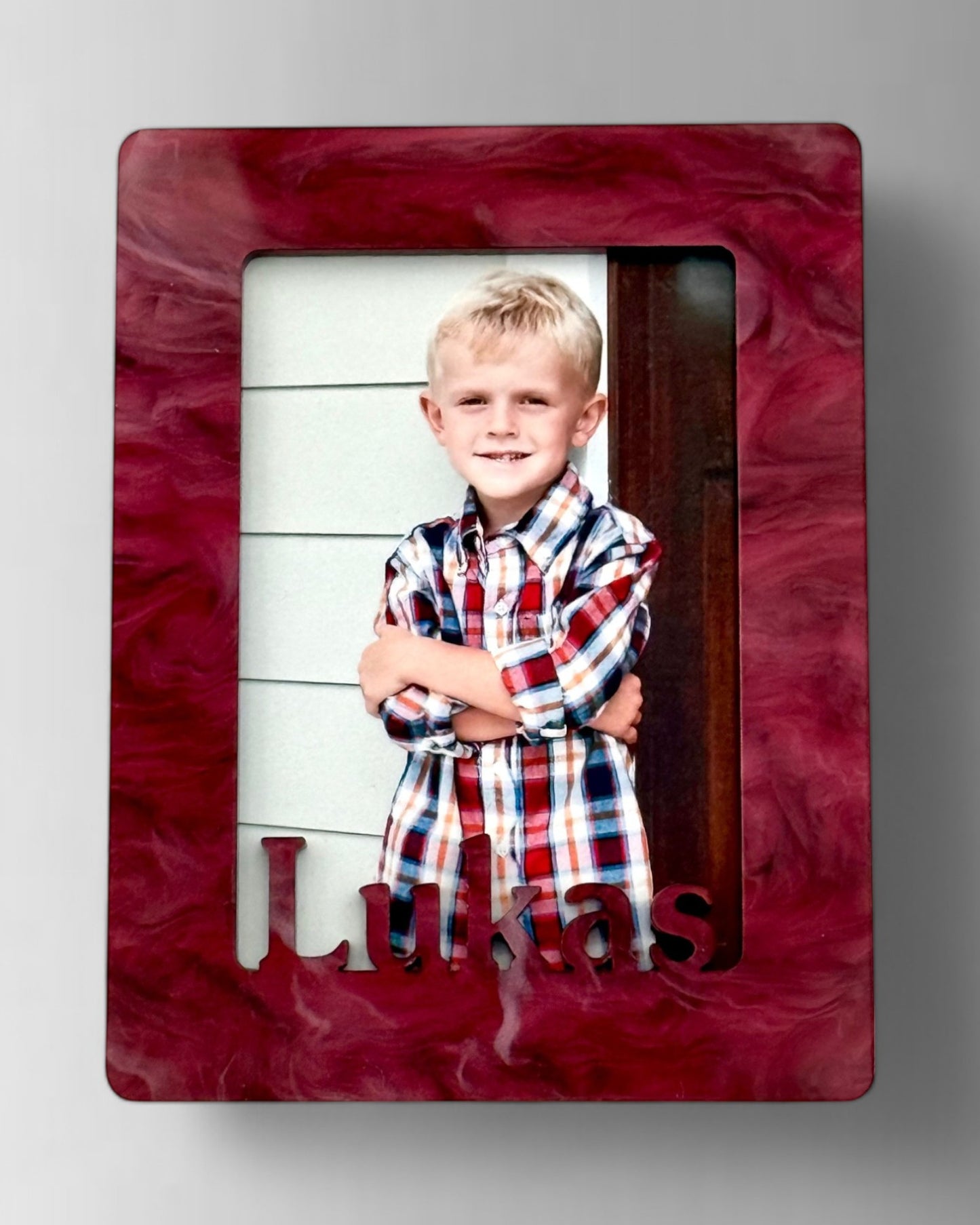 Personalized Acrylic Picture Magnet | Wallet Photo Fridge Display
