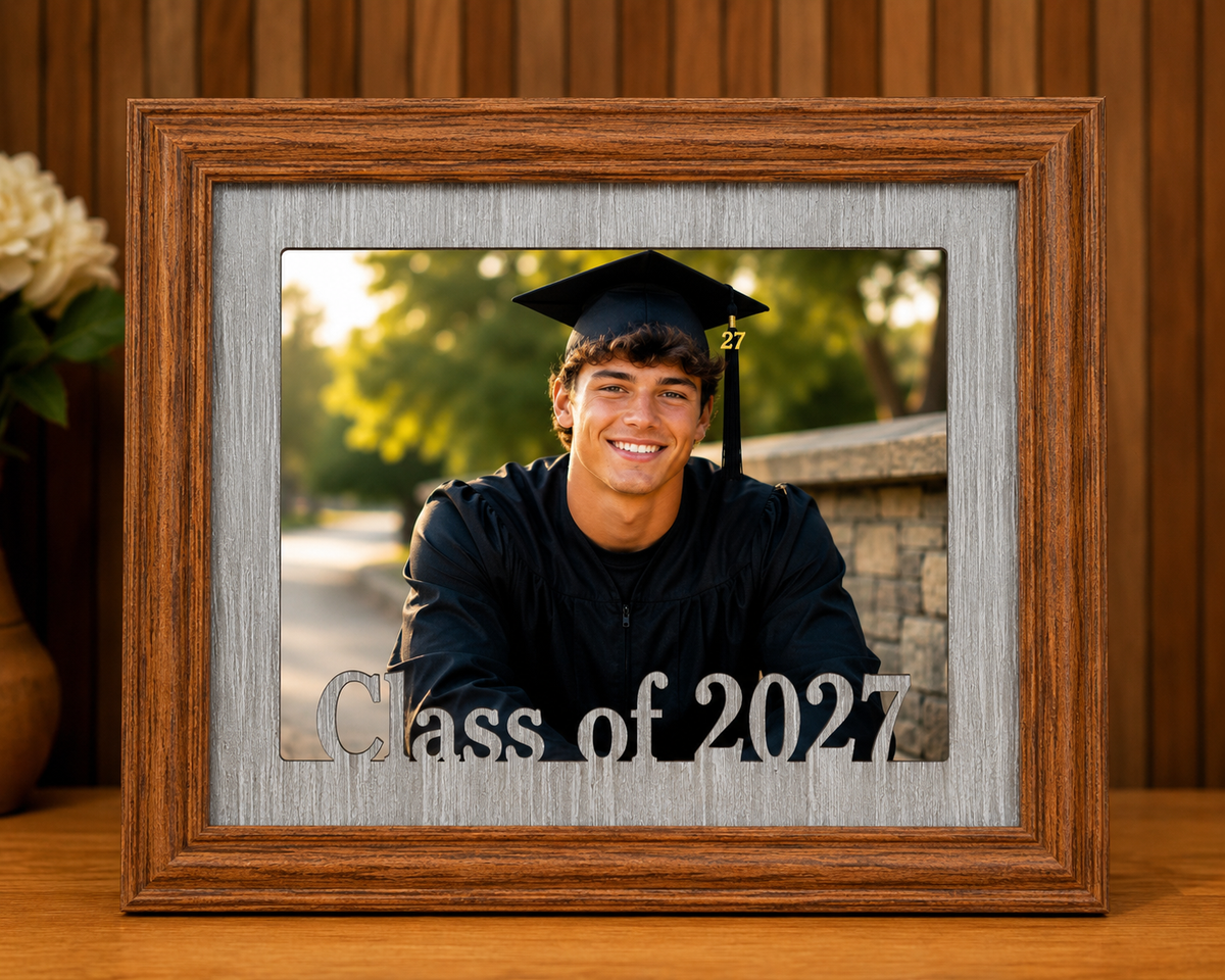 Custom Graduation Frame | Class of 2027 or Any Year