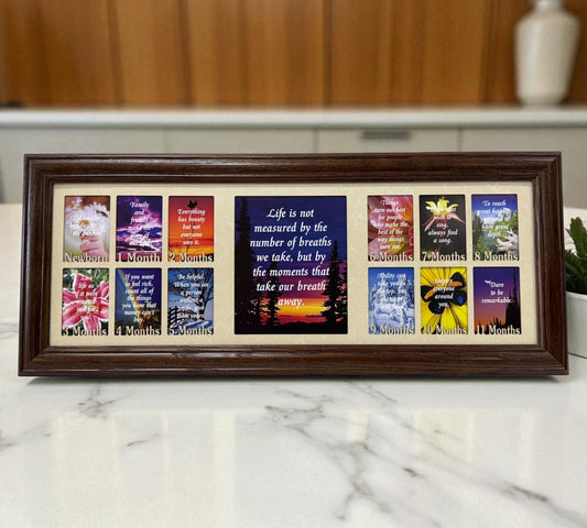 Newborn Picture Frame | Baby’s First Year Photo Collage