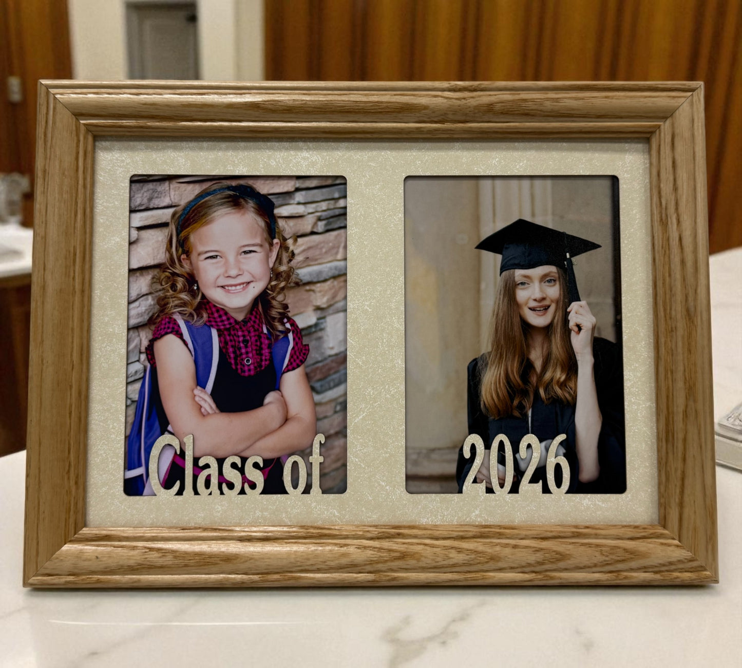 Custom Graduation Frame | Class of 2026 Double Collage