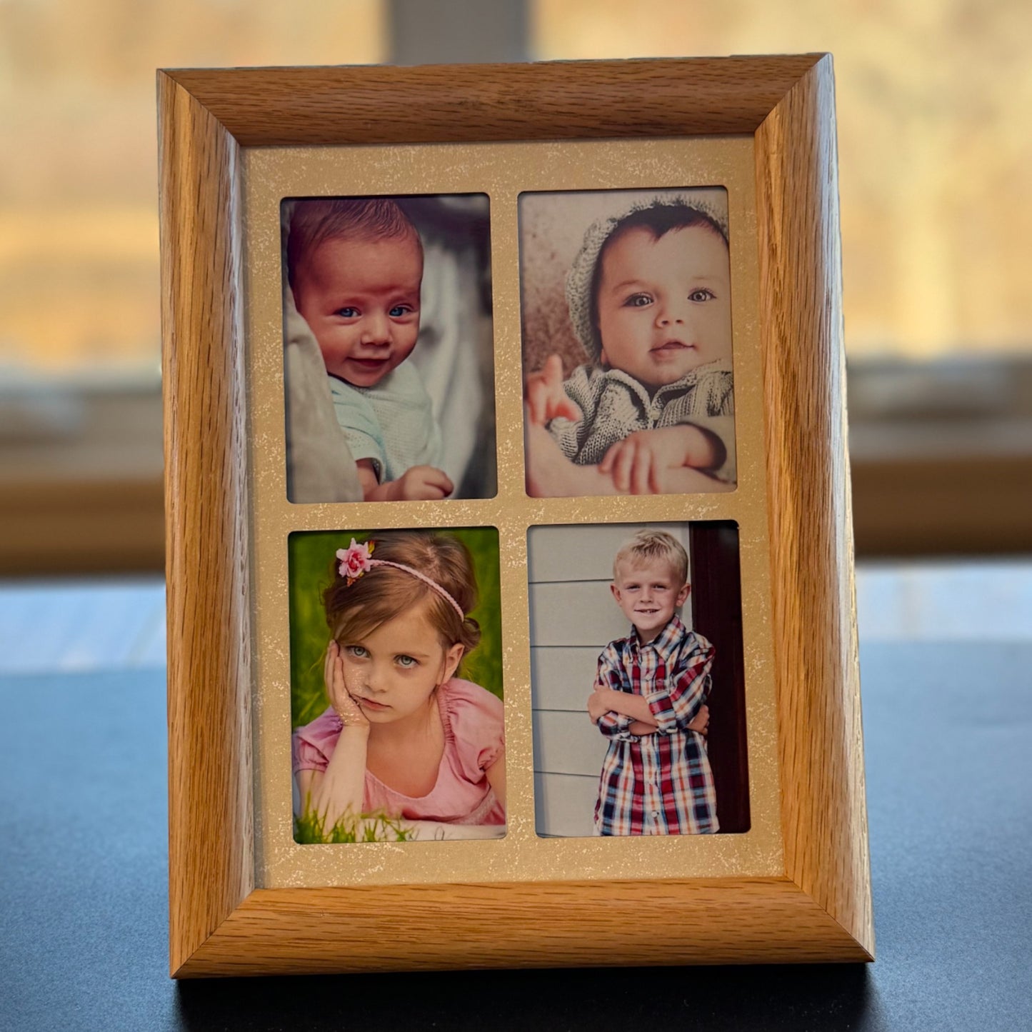 Collage Picture Frame | 4 Wallet | 5x7 Display Multi-Opening