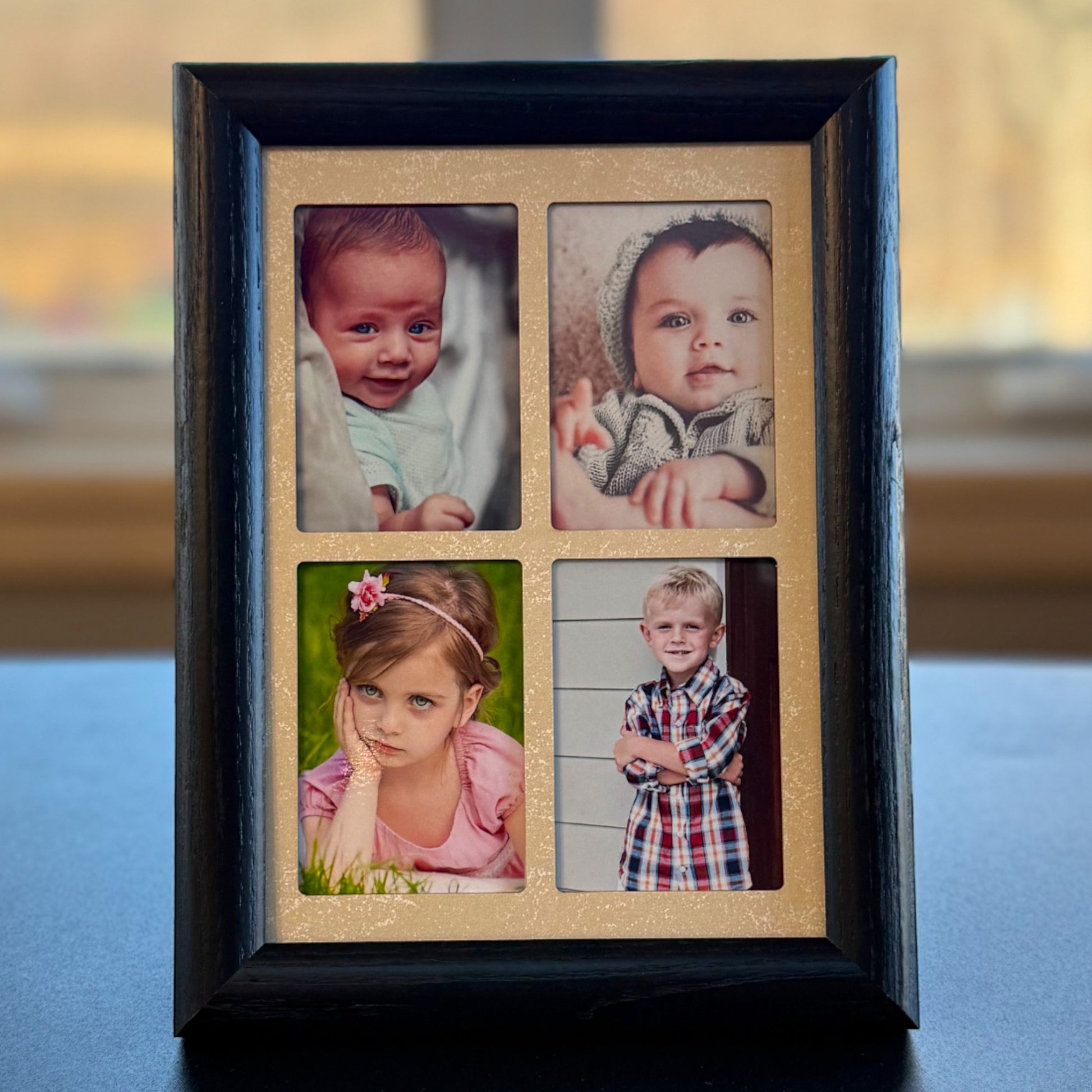 Collage Picture Frame | 4 Wallet | 5x7 Display Multi-Opening