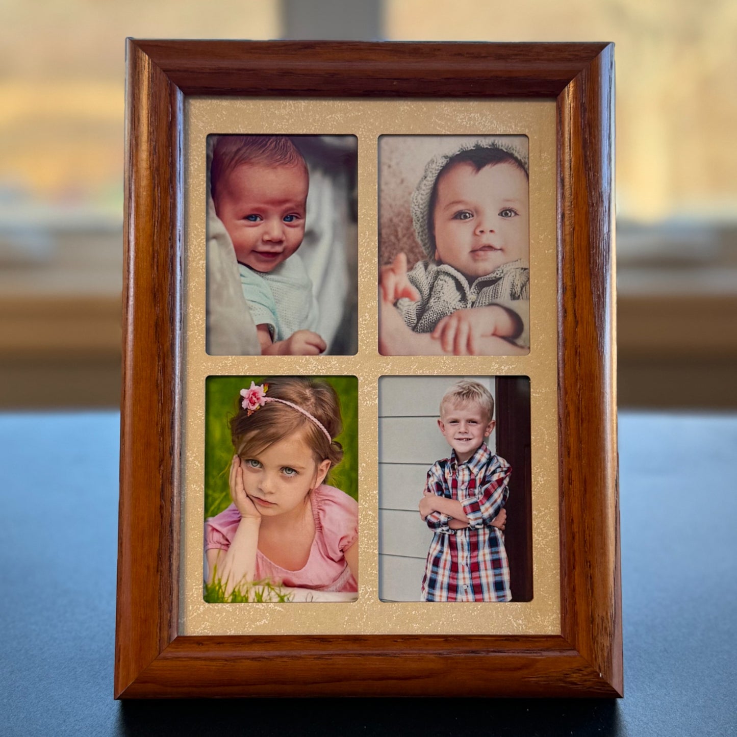 Collage Picture Frame | 4 Wallet | 5x7 Display Multi-Opening