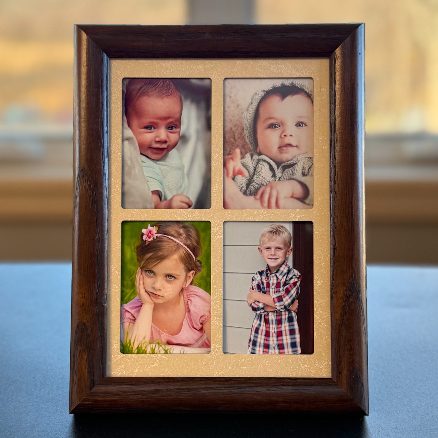 Collage Picture Frame | 4 Wallet | 5x7 Display Multi-Opening