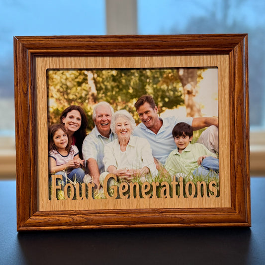 Generation Picture Frame | Family Heritage & Generations Photo Gift