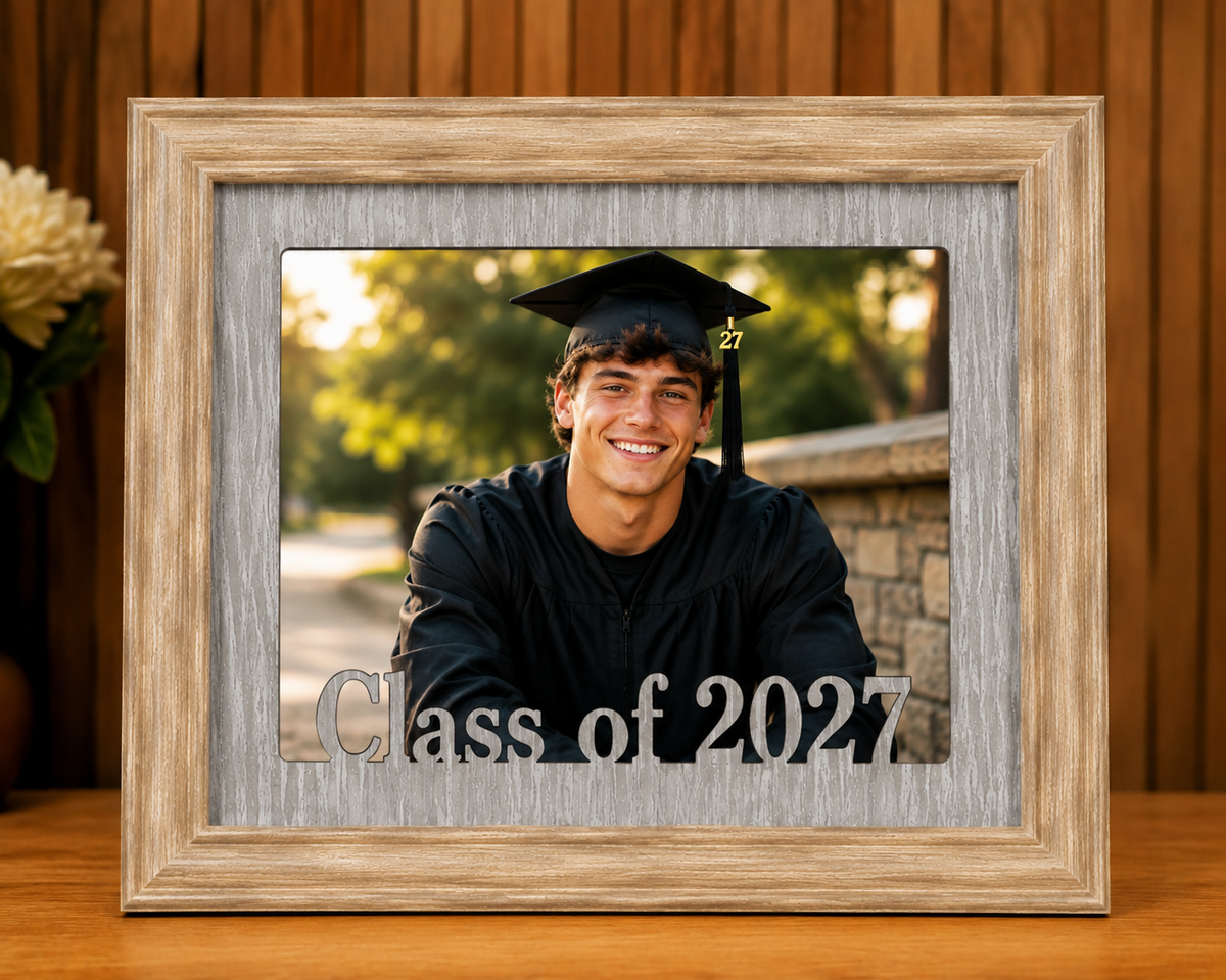 Custom Graduation Frame | Class of 2027 or Any Year