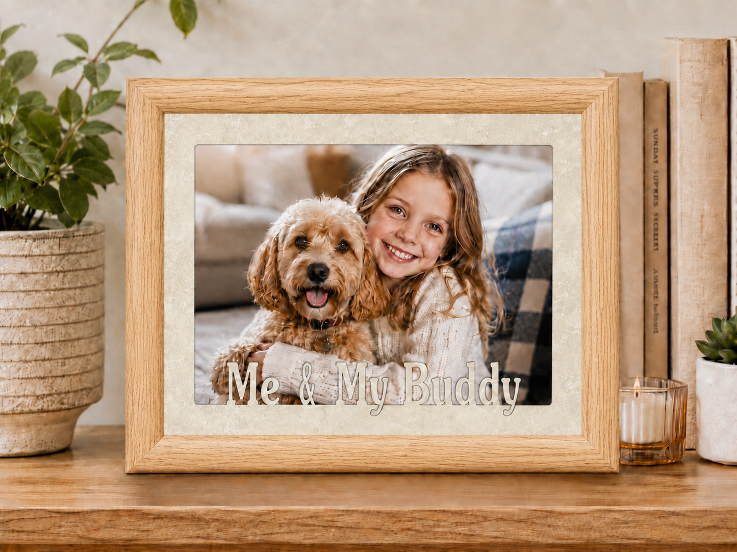 Friend Picture Frame | Best Friends Forever, Besties & Me & My Buddy | Personalized Friendship Gift