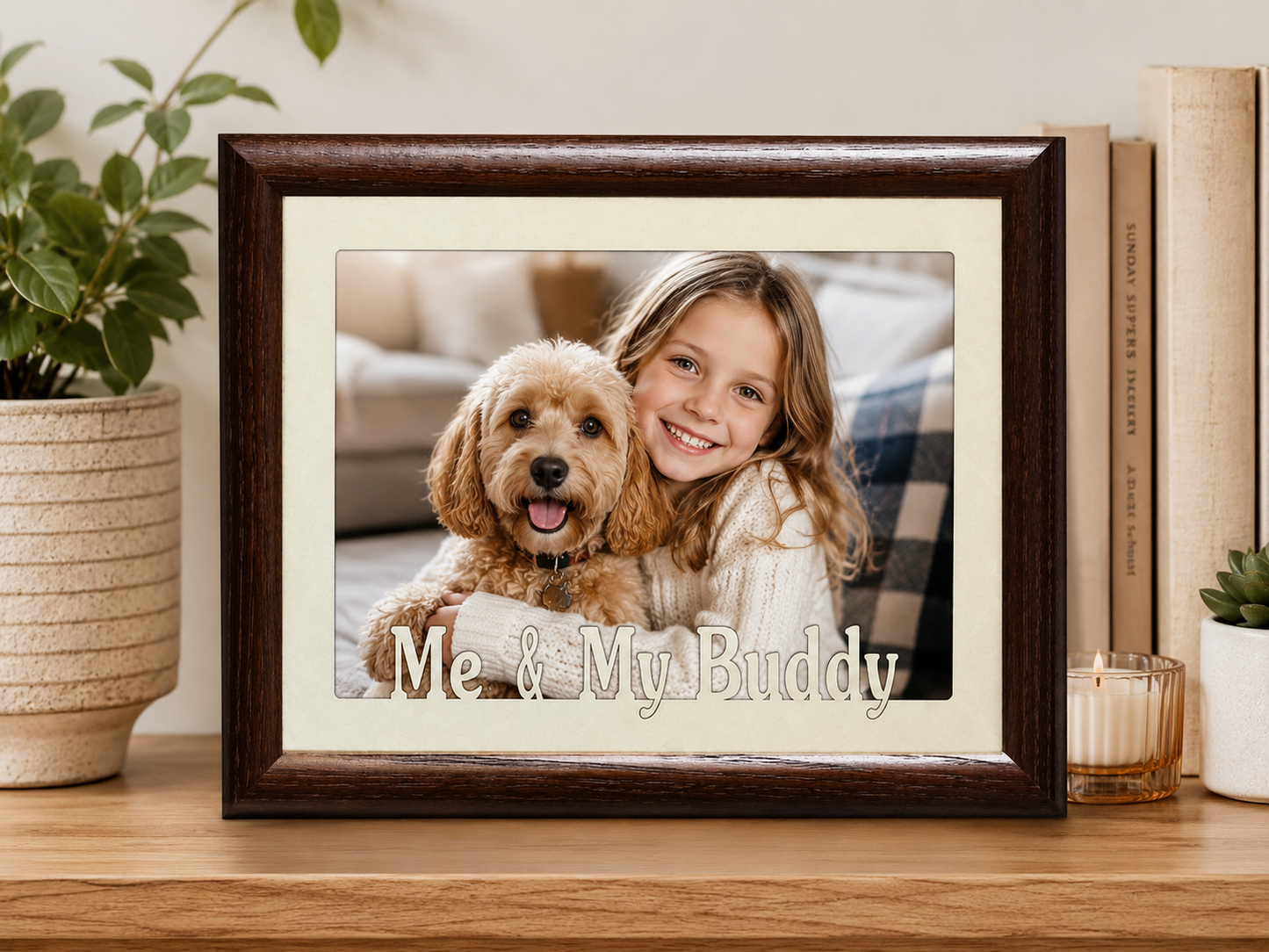 Friend Picture Frame | Best Friends Forever, Besties & Me & My Buddy | Personalized Friendship Gift