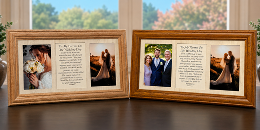 Parents of the Couple Wedding Frame Bundle | To My Parents On My Wedding Day